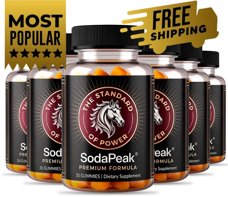 6 bottles of SodaPeak
