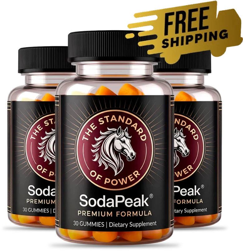 3 bottles of SodaPeak